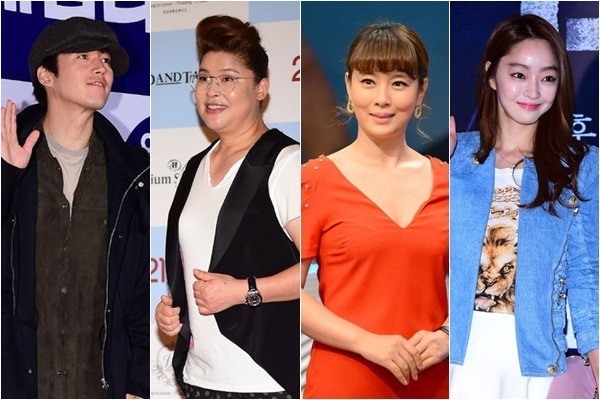 Photo of famous Korean celebrities at Chae Rim ♥ Gao Zi Qi wedding ceremony in Korea.