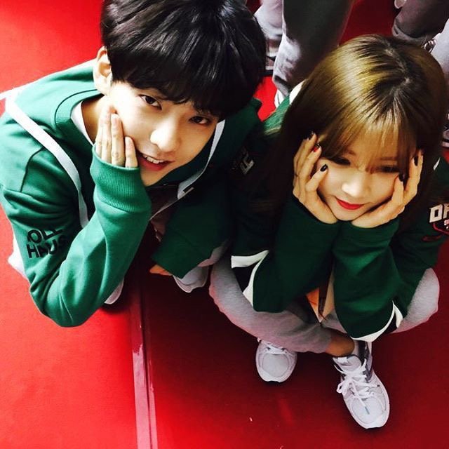 BTOB and Apink - groups that are close but are not suspected of dating - Instiz - http://www.instiz.net/pt/3969078