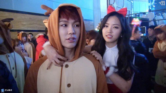 BTOB and Apink - groups that are close but are not suspected of dating - Instiz - http://www.instiz.net/pt/3969078