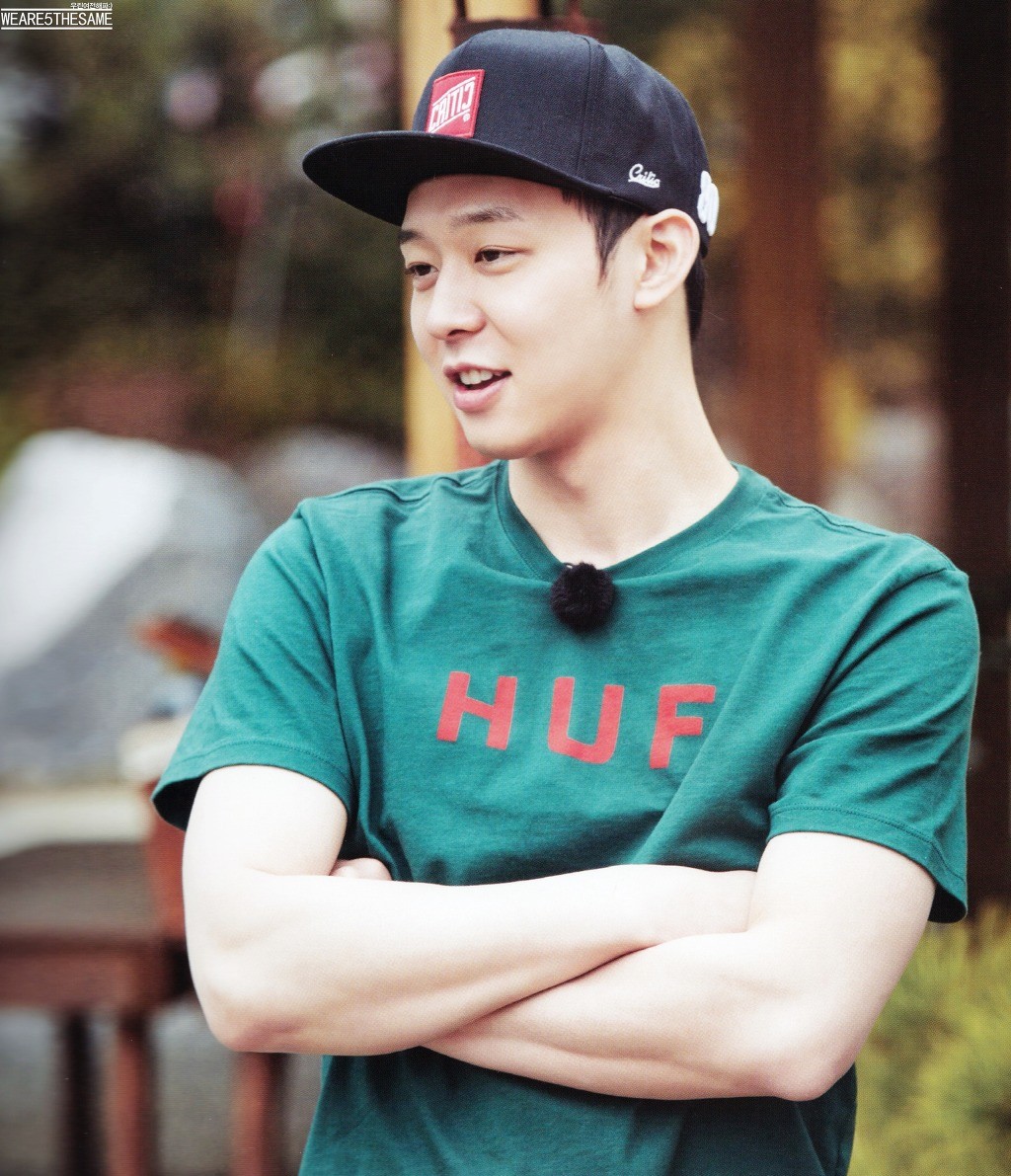 Yoochun filming Fruitful Trip