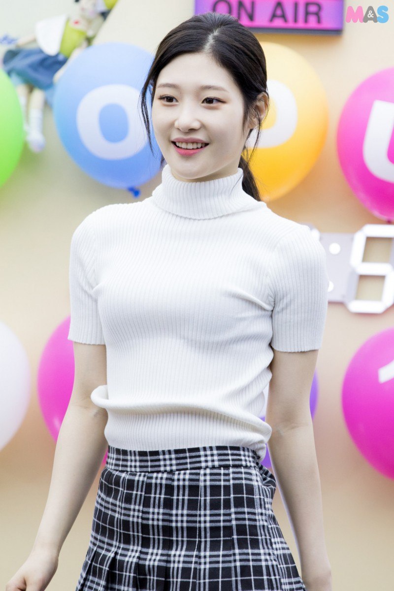 Chaeyeon is perfect the way she is.