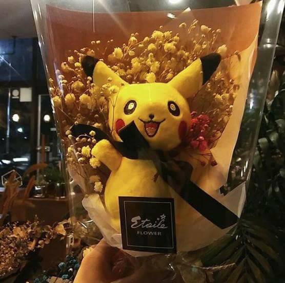 flowers-pikachu