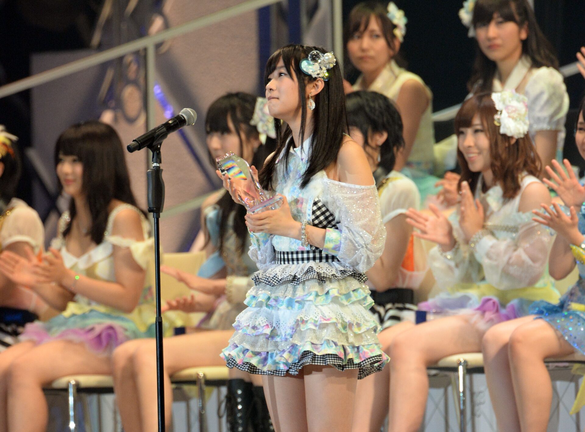 JAPAN-ENTERTAINMENT-AKB-ELECTION