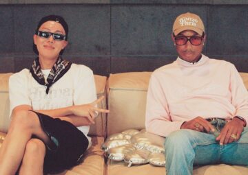 J-Hope (left) and Pharrell Williams (right) | @pharrell/Instagram