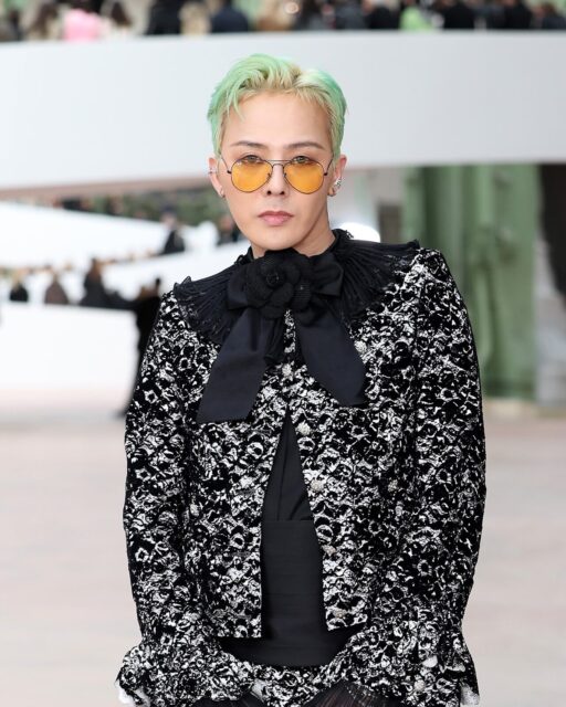 BIGBANG s G Dragon Draws Eyes With His Chanel Fashion Show Entrance 