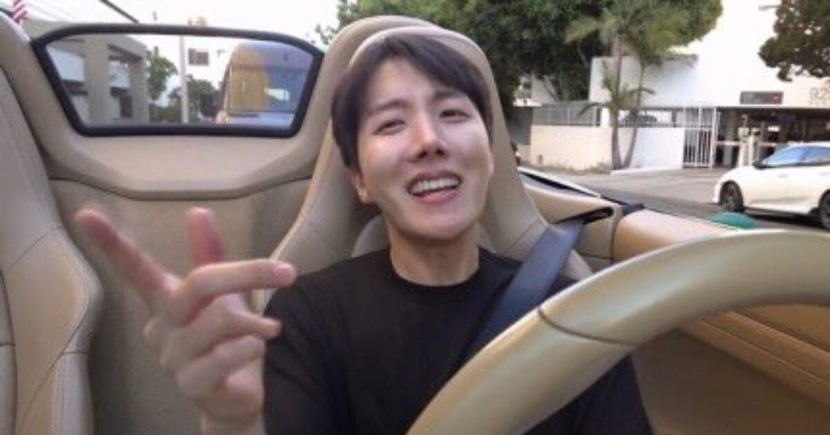 BTS’s J-Hope Orders Drive-Thru For The First Time #JHope