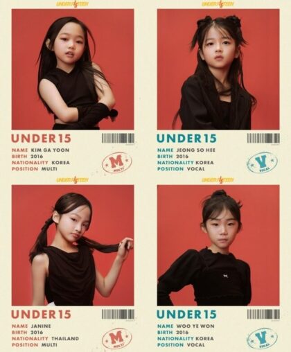 Under fifteen trainees