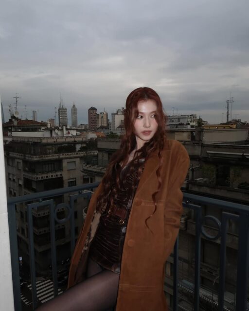 Milan in January🇮🇹🌧️@prada #PradaFW25 #MiucciaPrada #RafSimons