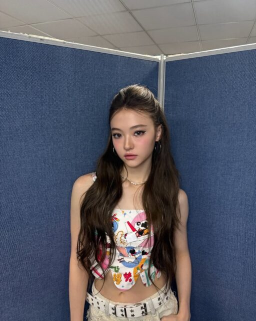 알록달록한 엘라😝🌈💜🎨#MEOVV #미야오 #ELLA #엘라#THEBLACKLABEL #더블랙레이블