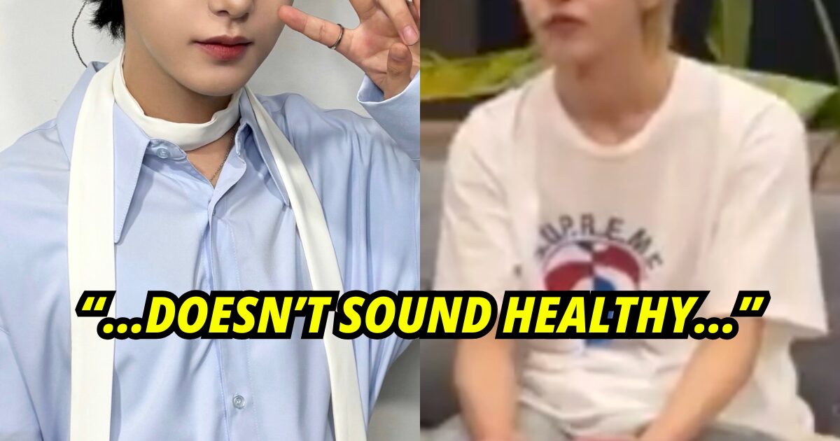 “48KG?” Male Idol’s Weight Alarms His Group Mates And Fans, Sparking Concern