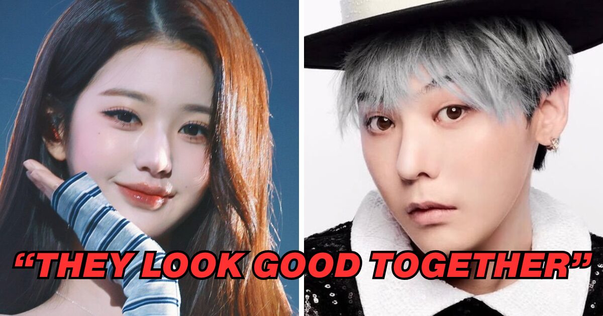 지드래곤이 장원영에게 보낸 꽃다발