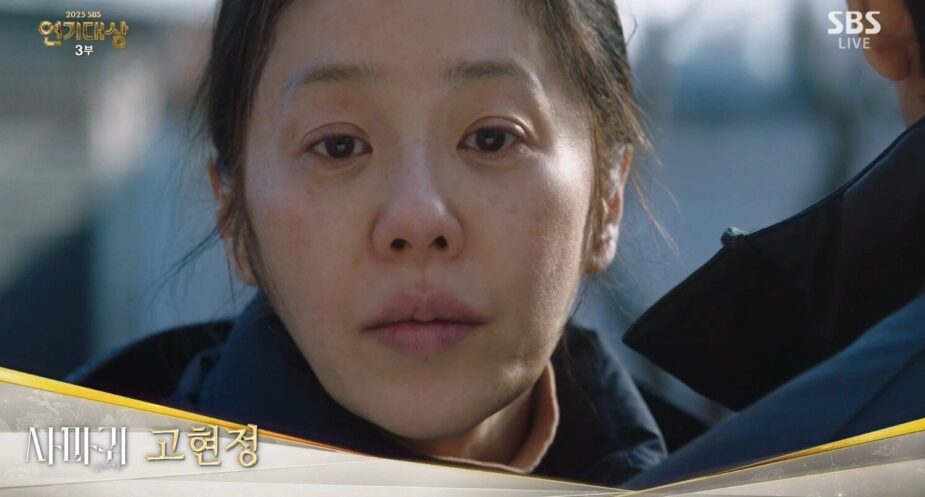 sbs - best actress - go hyun jung