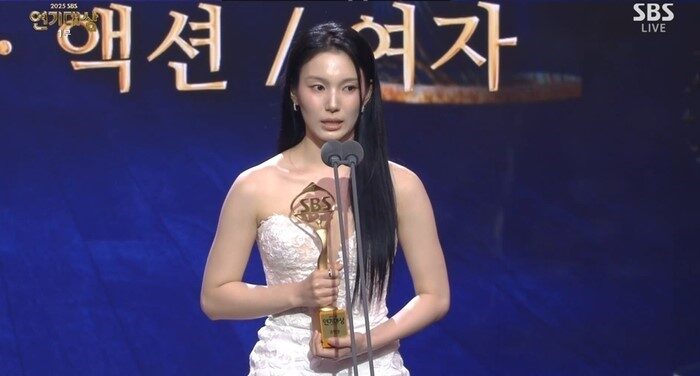 sbs - best supporting actor - han dong hee