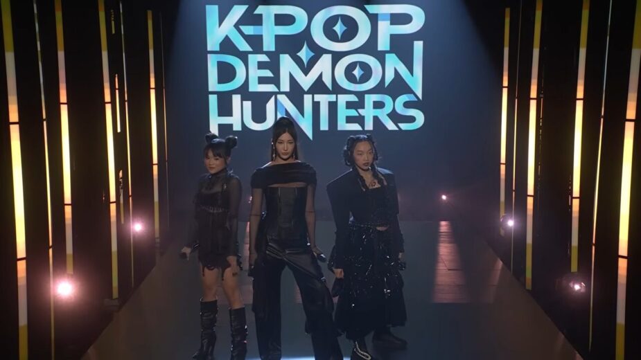 EJAE, Audrey Nuna and Rei Ami from KPop Demon Hunters_ Golden _ The Tonight Show 3-5 screenshot