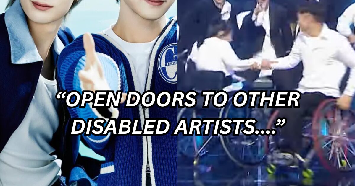 5th-Gen Boy Group Brings Wheelchair Dancers On Live Music Show