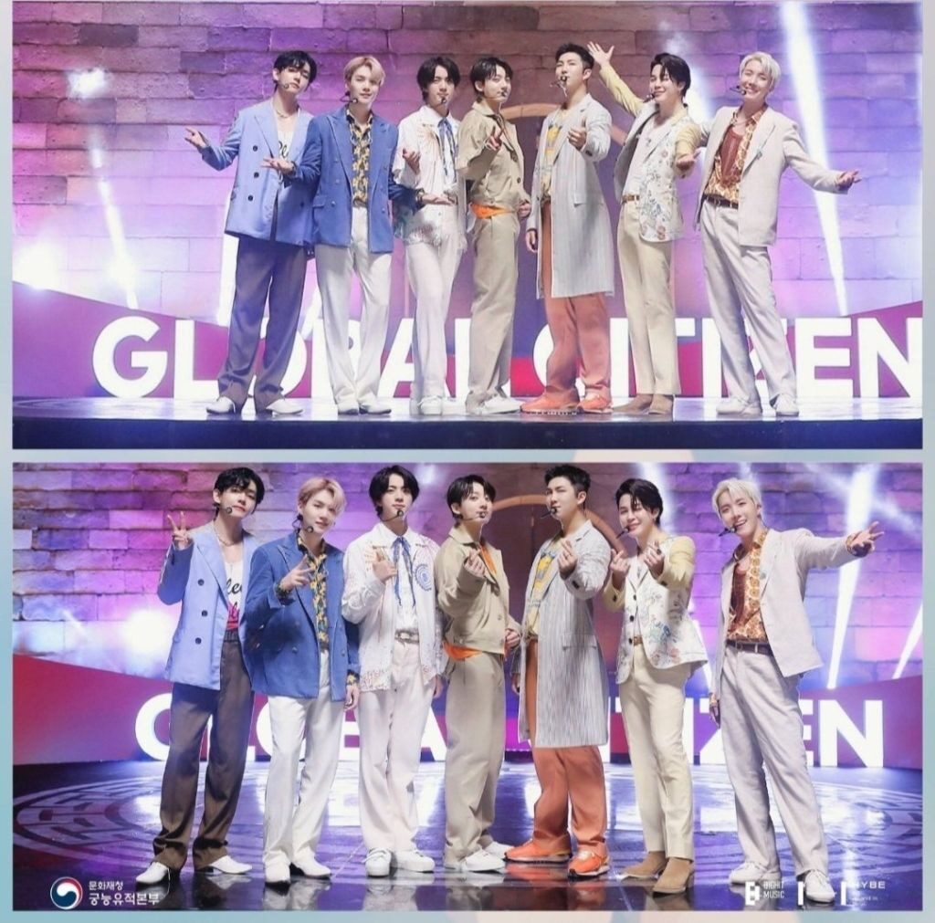 Comparação lado a lado entre foto oficial e não editada