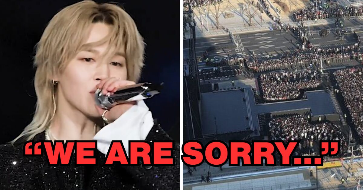 BTS’s Jimin Personally Apologizes On Stage After Massive Controversy Surrounding Concert