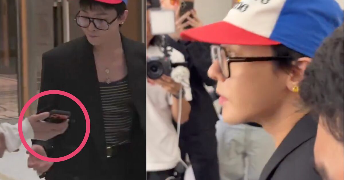 Rookie Idol Caught Shooting Their Shot At G-Dragon For His Number