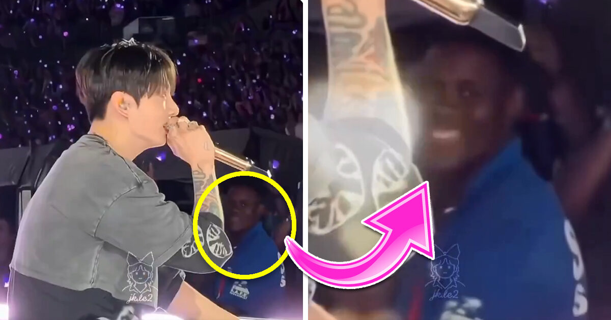 BTS Security Staff Caught Fanboying Over Jungkook Goes Viral
