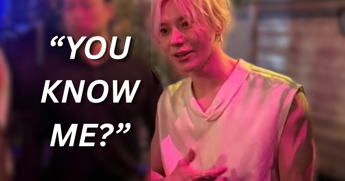 SHINee’s Taemin Baffled By Popular Pop Star Fangirling Over Him To His Face