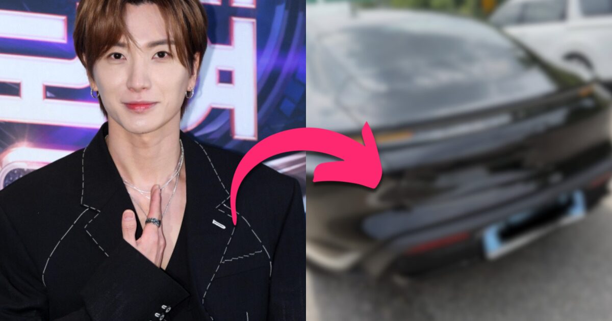 Super Junior’s Leeteuk Suffers Serious Accident In Brand-New Porsche, Sustains Injuries