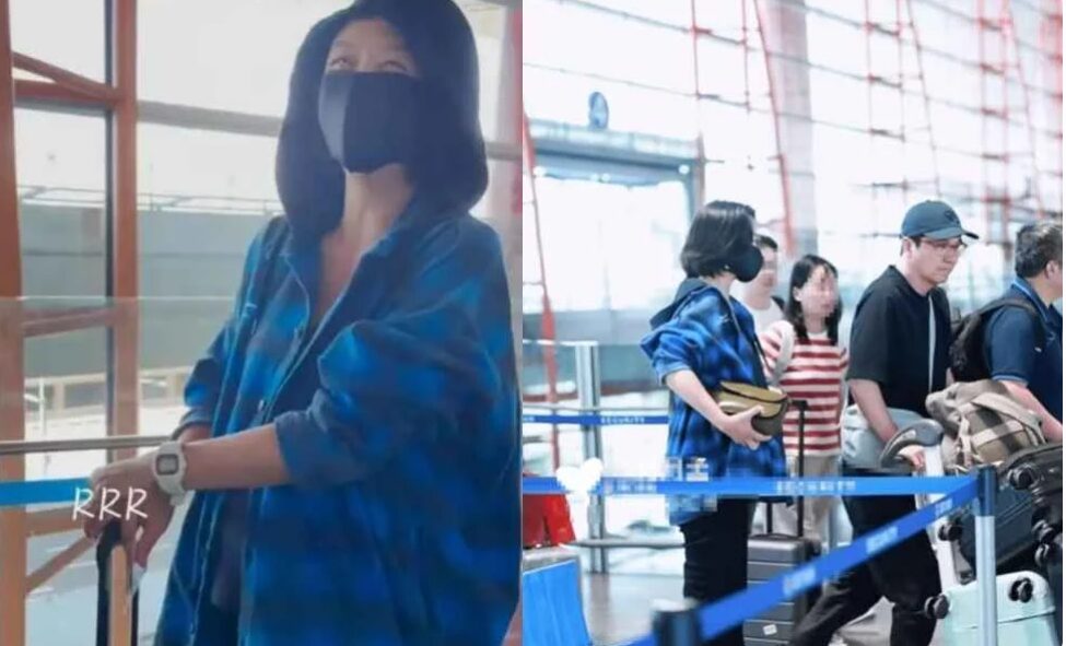 Actress Spotted At The Airport With Baby Bump插图2 act