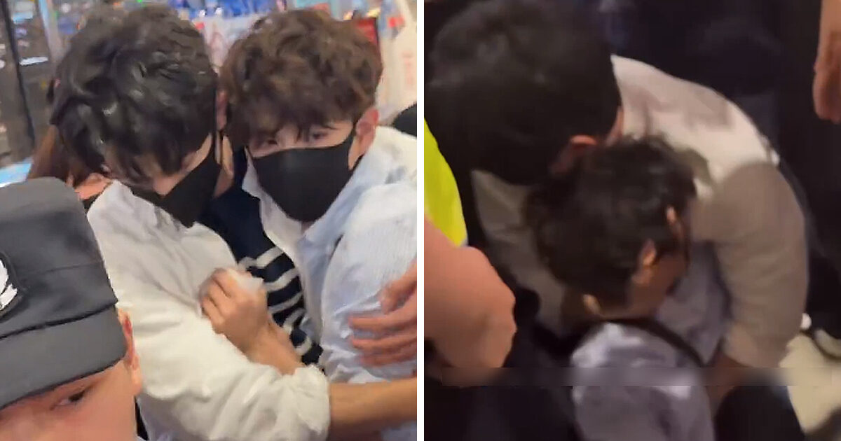 BL Actor Protects His Onscreen Lover From Airport Mobbing插图