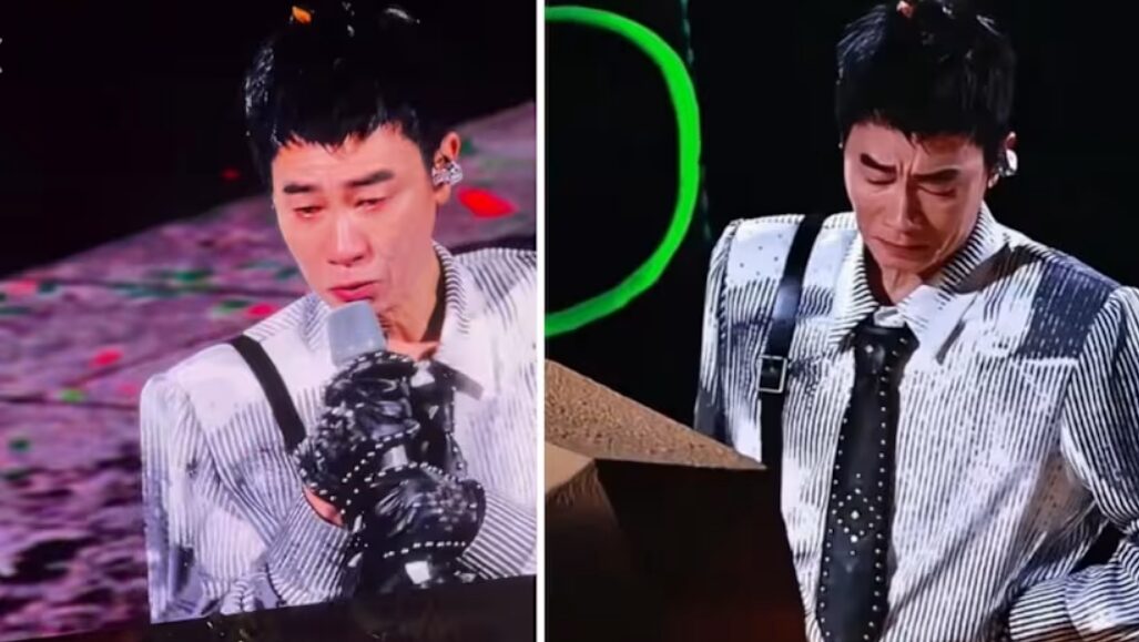 Male Singer Pulls An All-Nighter, Cries On Stage After Fans Complain插图5 cry