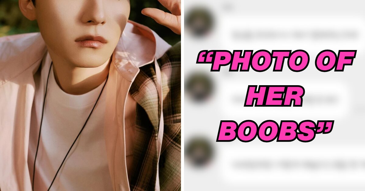 Male Idol Reacts To Fans’ “Provocative Profile Pictures” On Messaging App