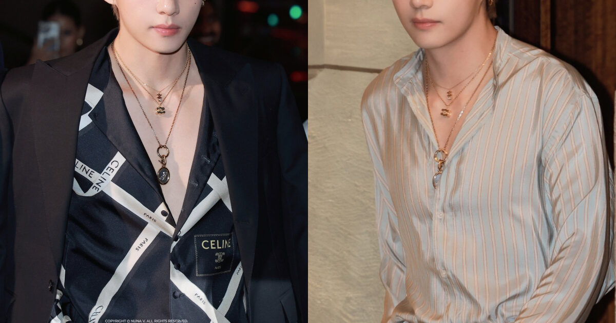 BTS’s V Absolutely Stuns At CELINE’s After-Party