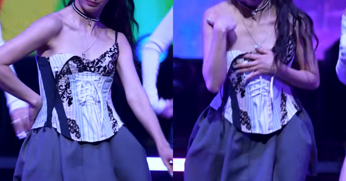 Popular Female Idol’s Major Wardrobe Malfunction On Stage Goes Viral