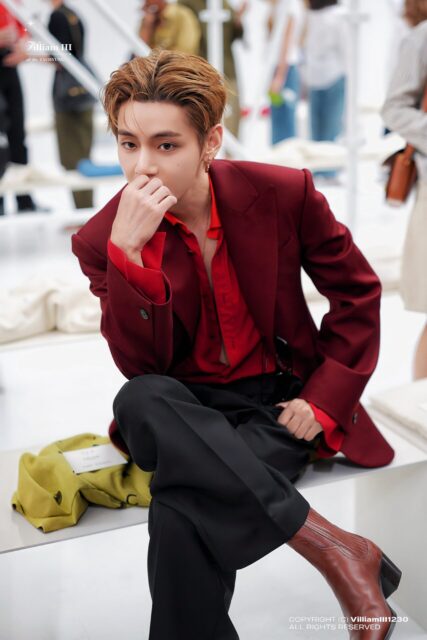 BTS's V Shocks With Sexy Revealing Fashion Week Look