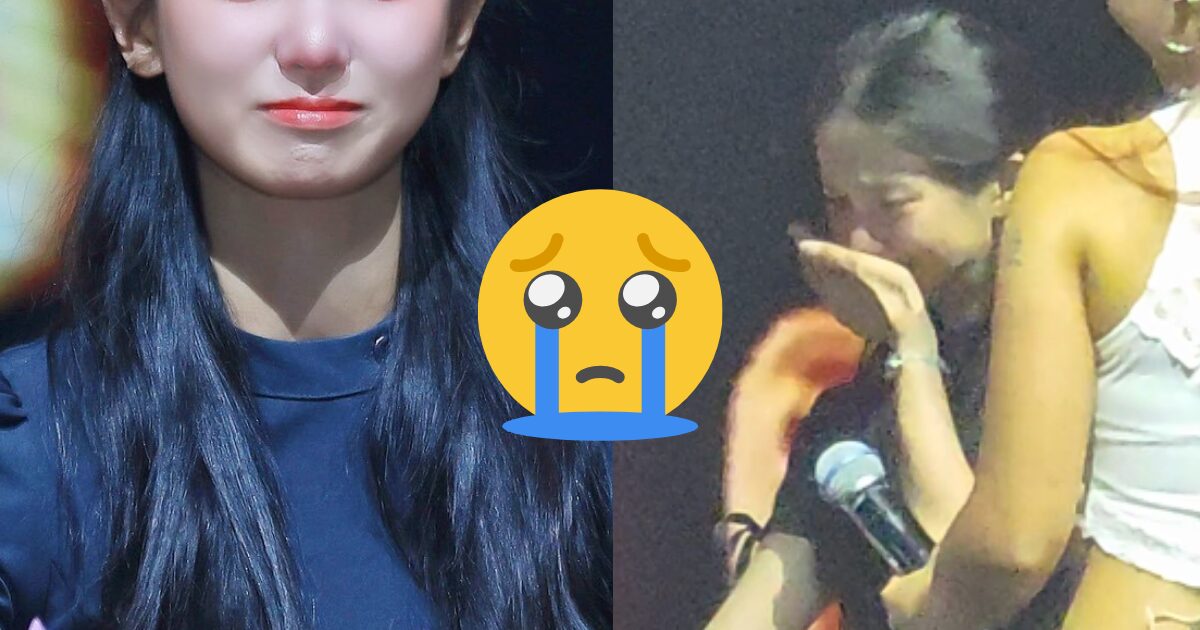 Beloved Idol Crying On Stage During Group's Final Concert Sparks Heartbreak And Anger