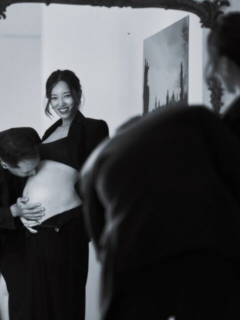 Korean Actress Shows Off Beautiful Baby Bump In Maternity Photoshoot