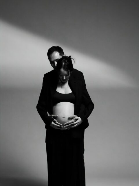 Korean Actress Shows Off Beautiful Baby Bump In Maternity Photoshoot