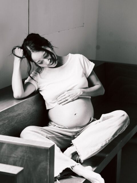 Korean Actress Shows Off Beautiful Baby Bump In Maternity Photoshoot