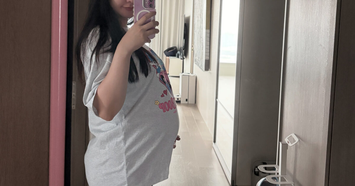 Idol-Turned-Actress Shows Off Prominent Bump At 29 Weeks