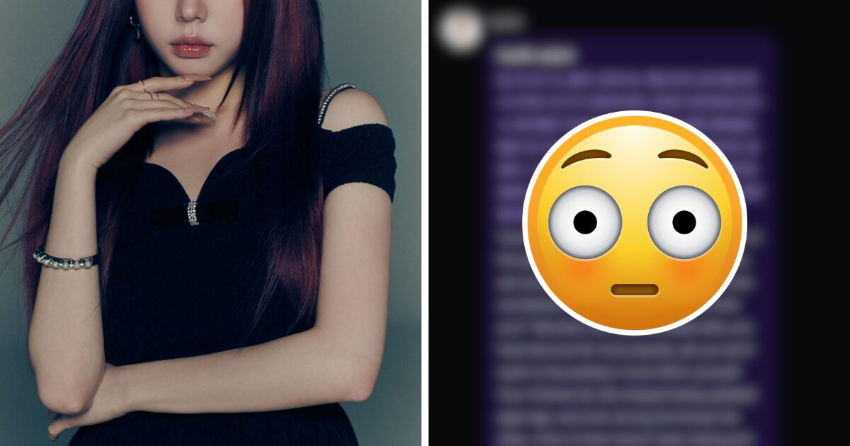 Female Idol Exposes Brutally Insulting Text Sent By Fan, Sparking Massive Shock