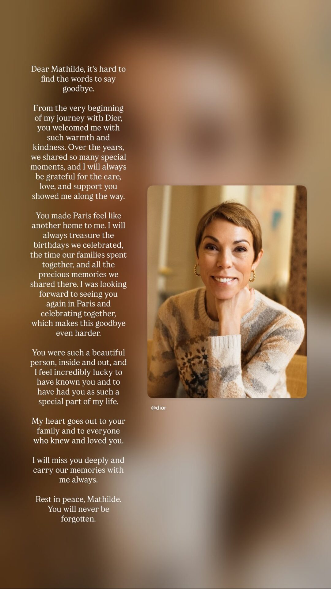 Jisoo Mourns “Paris Mom” Mathilde Favier in Heartfelt Tribute
