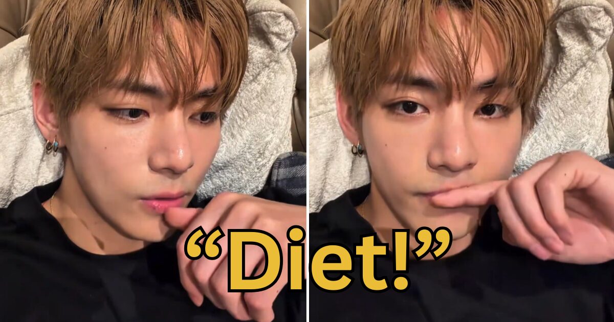 BTS V's Comments About Dieting During Live Broadcast Sparks Major Reactions