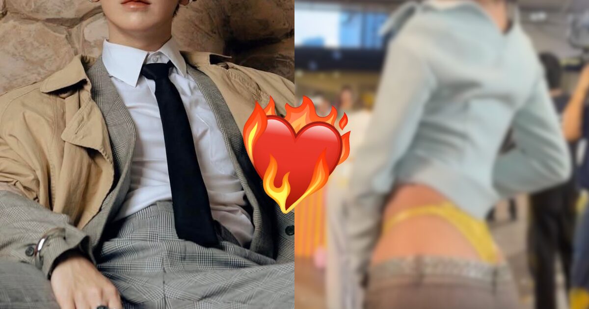 Short Skirts & Thongs — "Boy Group" Member Goes Viral