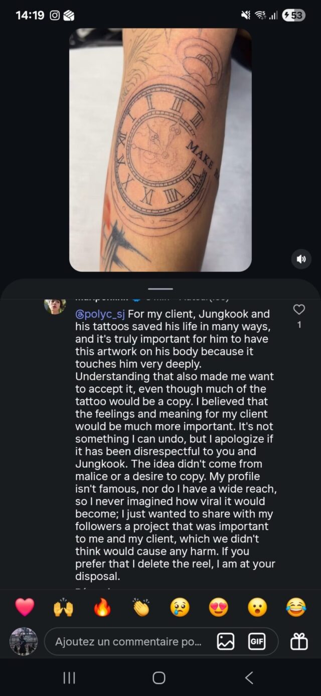Gallery - BTS Jungkook's Tattoo Leads To Heated Debate And Backlash, Artist Gets Involved - Koreaboo - image 4