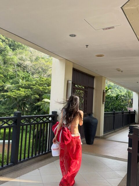 Korean Star's Wife Shows Off Daring Bikini Look