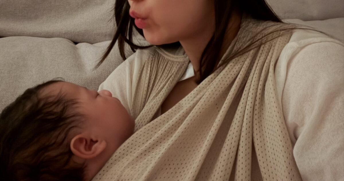 Beloved Actress Blames Herself While Raising 2-Month-Old Son