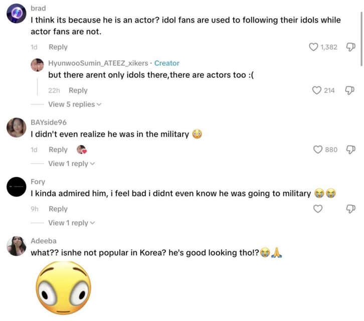 Popular Actor's Treatment During Military Event Sparks Heartbreak — Compared To Other Idols And Actors