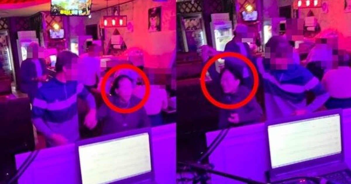 87-Year-Old Actress Shockingly Spotted At Entertainment Establishment Providing Fan Service To Male Fan