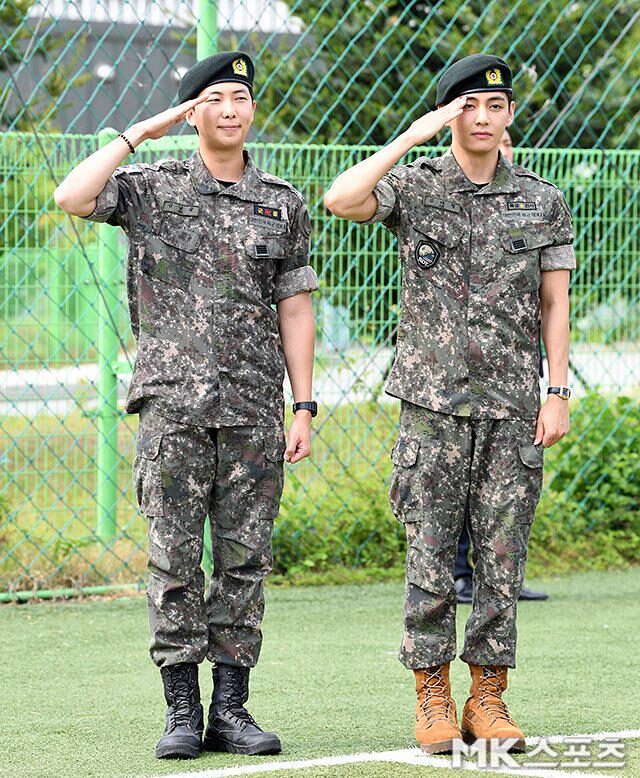 bts rm v army