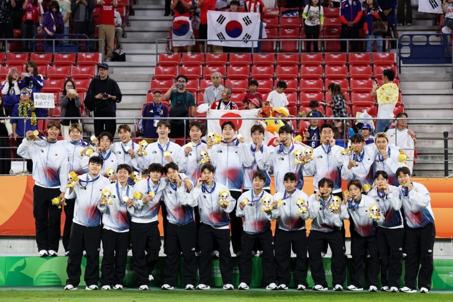 gold medalists south korea
